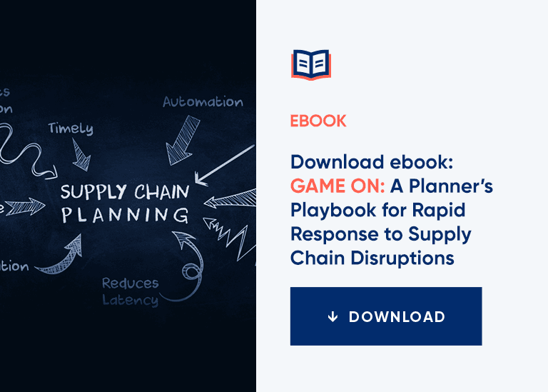 GAME ON: A Planner’s Playbook for Rapid Response to Supply Chain Disruption